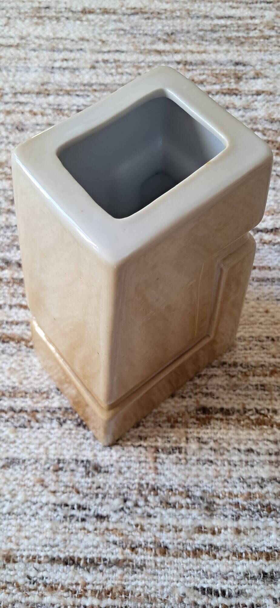 Ceramic vase in modernist style made in France.