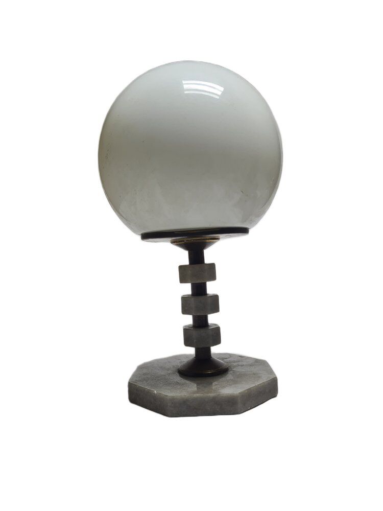 Art Deco style bedside lamp from Polam, Poland, 1970s