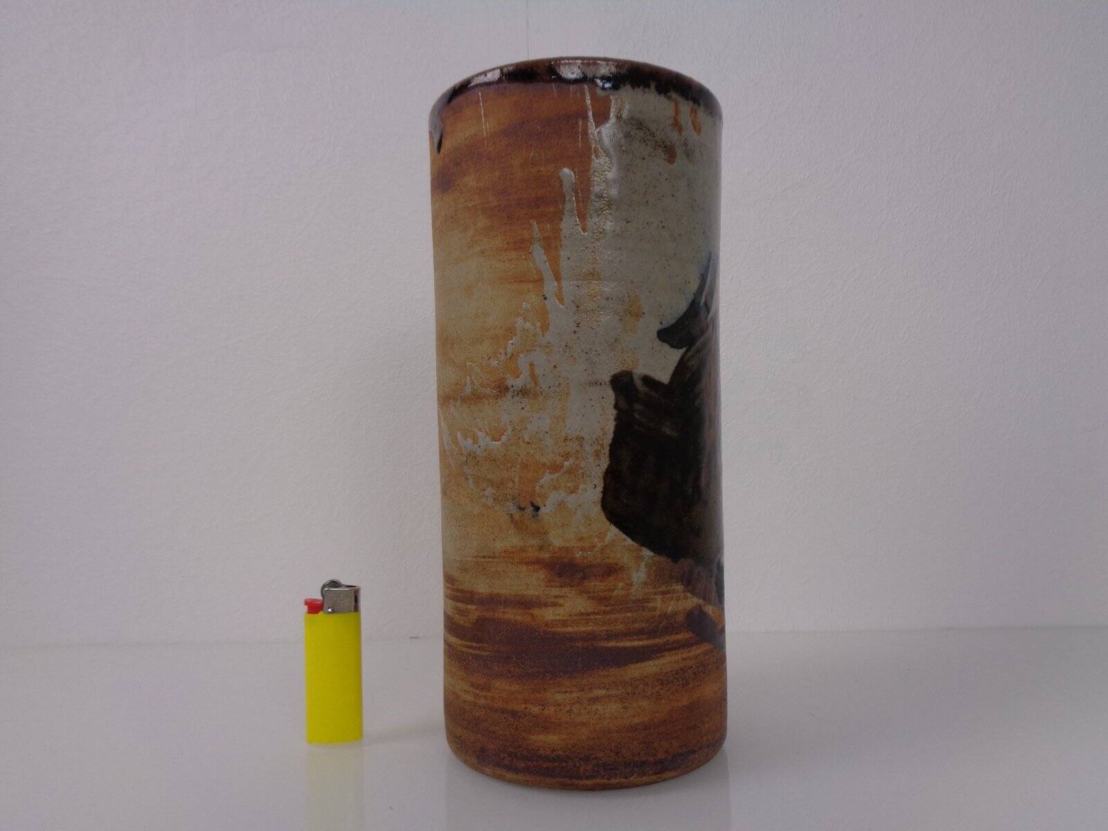 Danish stoneware vase by Conny Walther, 1960s