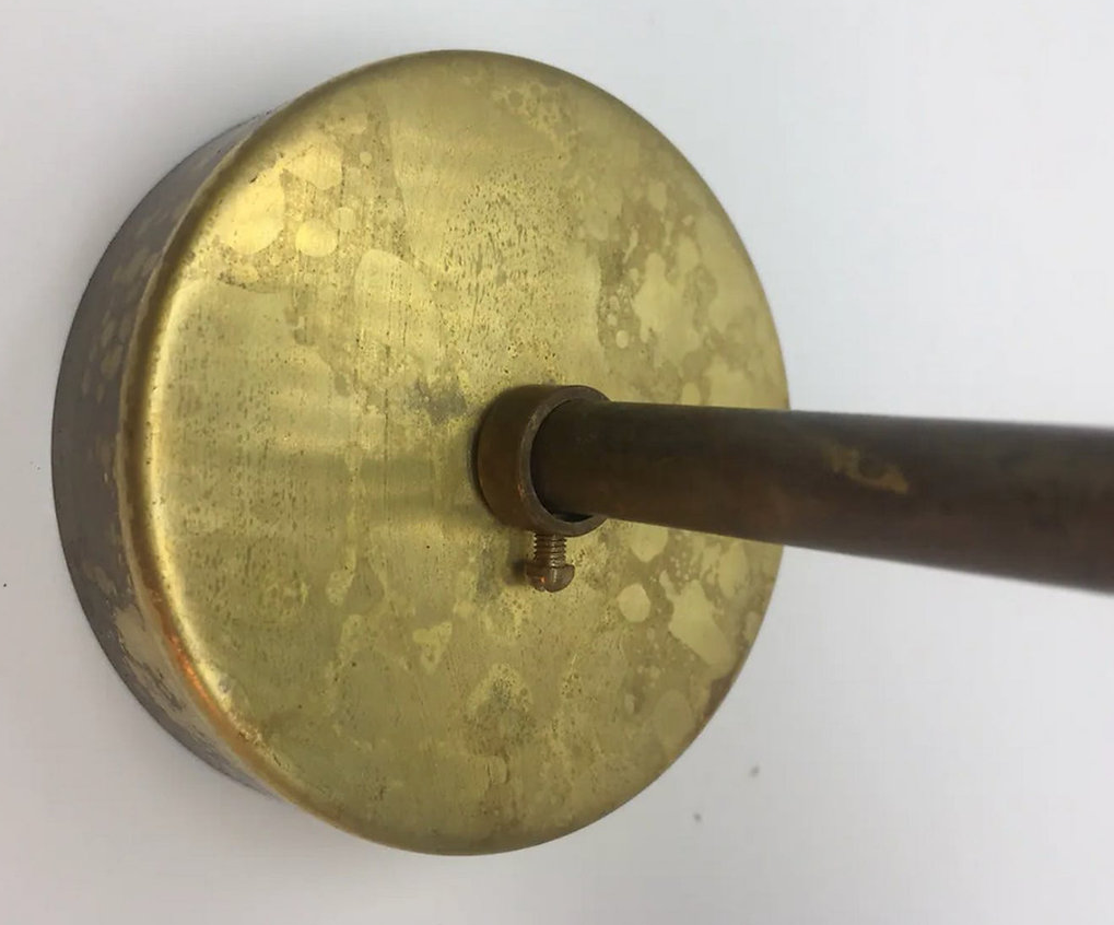 Pair wall lamps white casserole