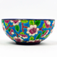 Cup and saucer "apple blossom" D188, Longwy enamels, 1930