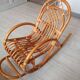 Rocking-chair enfant en rotin