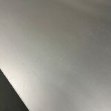 Futuristic aluminum desk