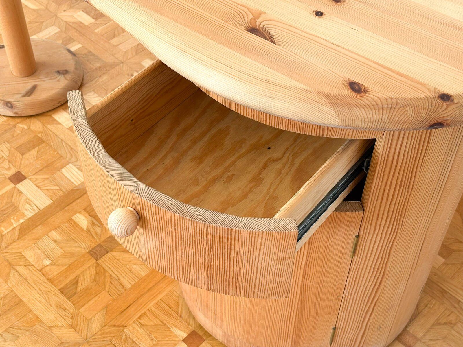 Kidney-shaped desk attributed to CFC Silkeborg, Denmark, 1990s