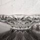 Coupelle en cristal taillé vintage – Ø 33 cm