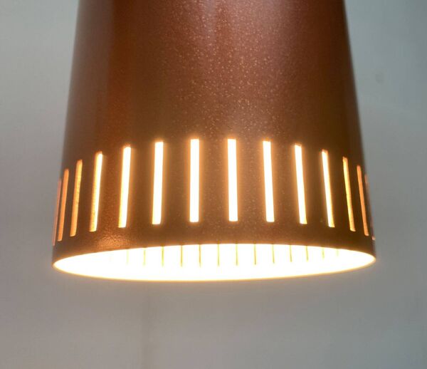 Suspension Cylindre Danois Milieu du Siècle II par Jo Hammerborg pour Fog & Mørup