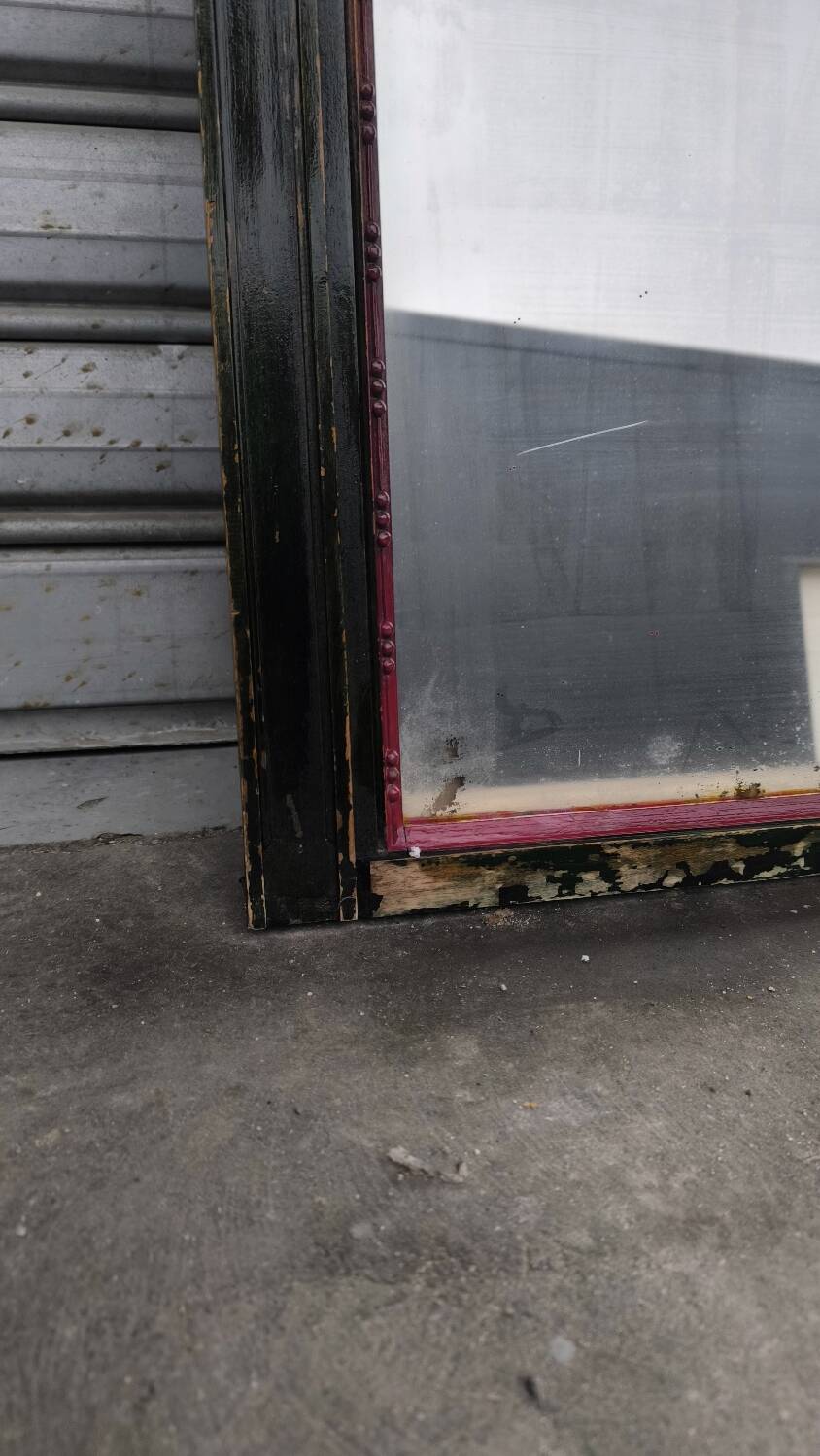 Japanese trumeau mirror, 1950s