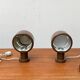 Mid-Century Danish Space Age Piccolo Wall Lamps from Lyfa, 1960s, Set of 2
