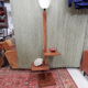 Lampadaire a tablette en palissandre epoque art deco