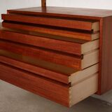Royal System wall unit designed by Poul Cadovius for Cado, Denmark 1950’s
