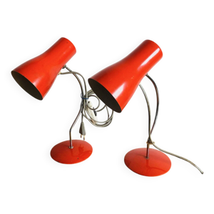 Paire de lampes hurka