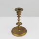 Antique Flemish Copper Disc Candlestick, 15th Century