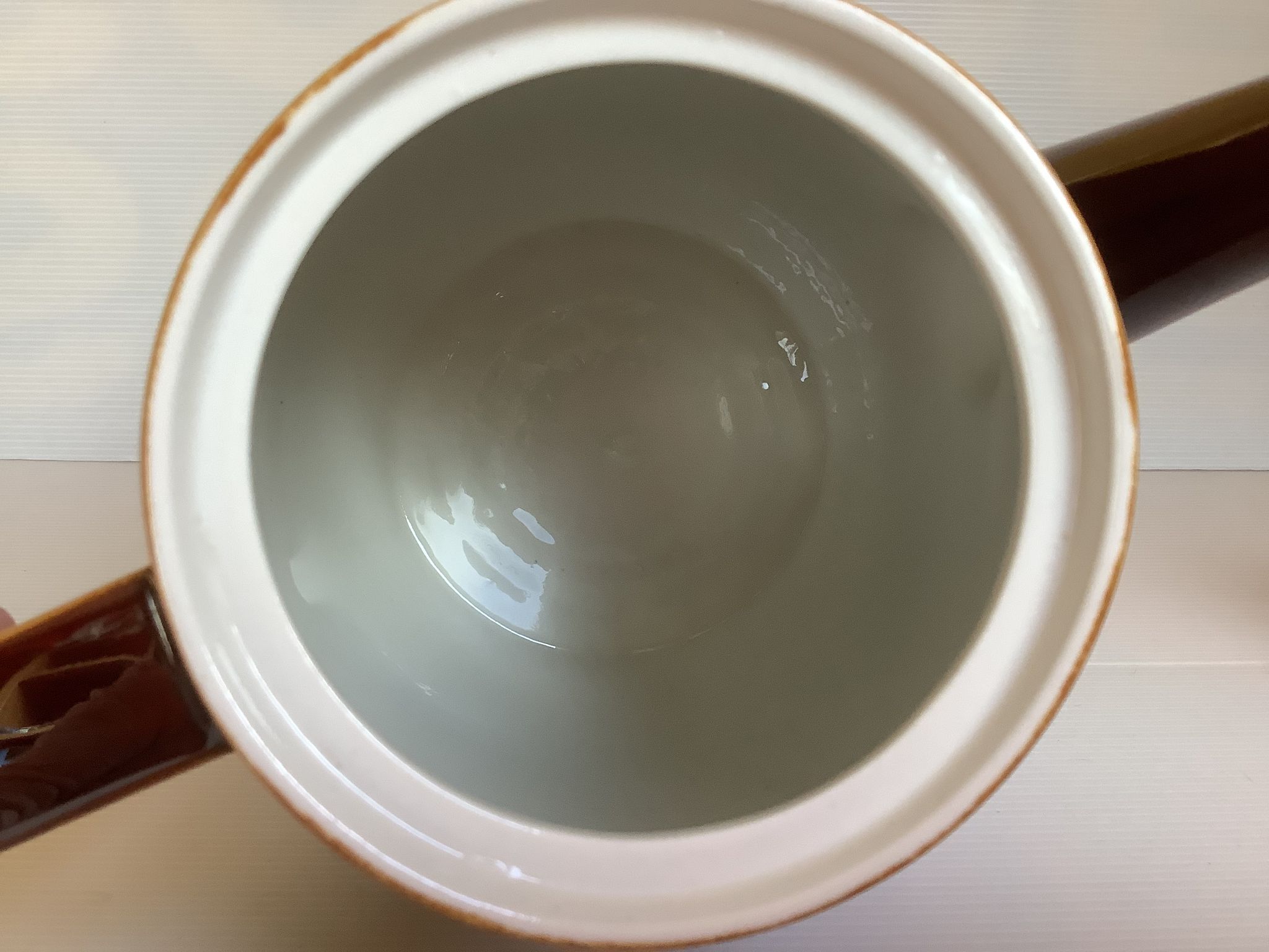 Cafetière ancienne marron villeroy et boch