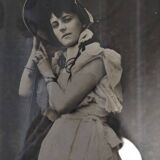 Photographie ancienne Emilienne d'Alençon XIXème
