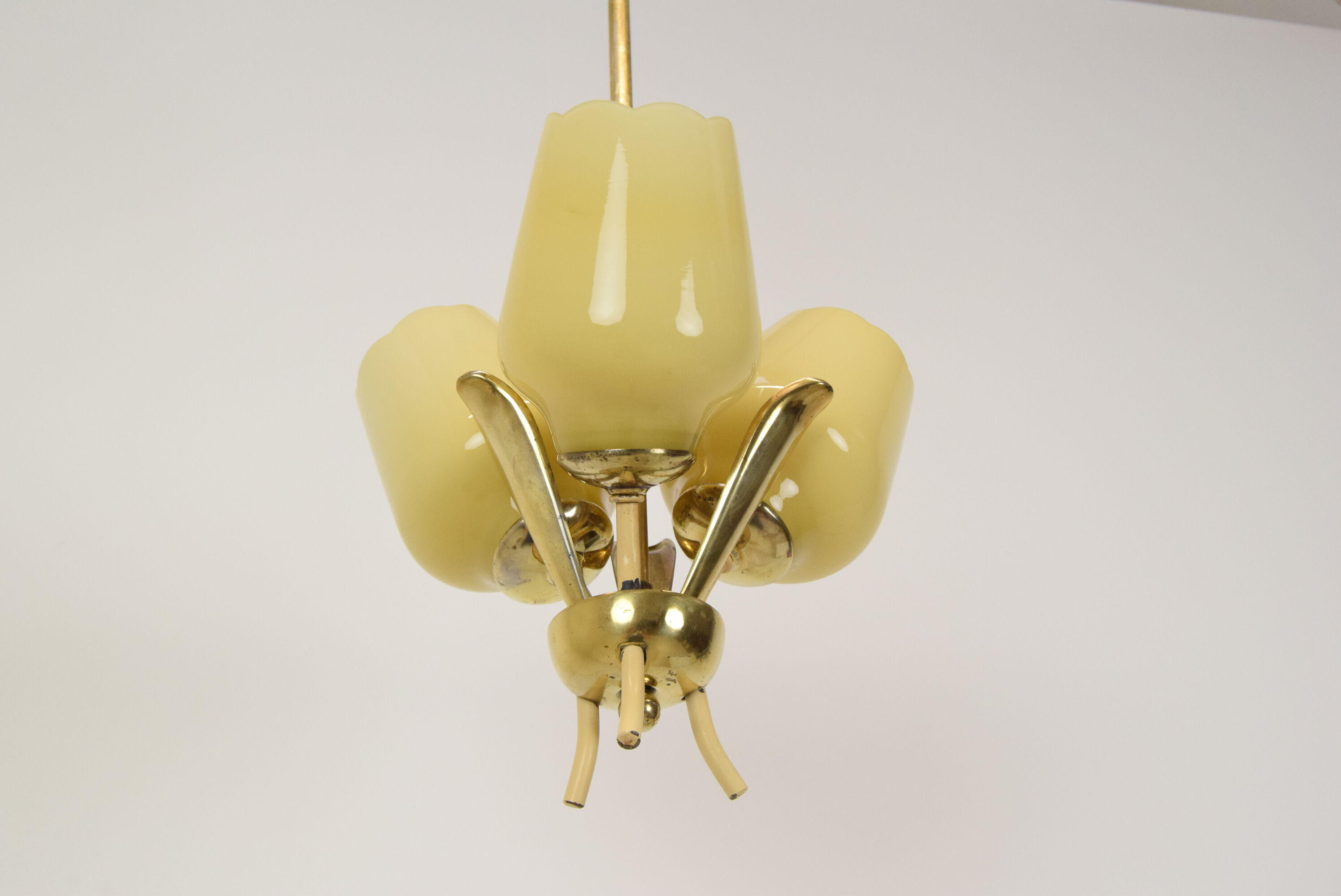 Mid-century Chandelier,Czechoslovakia,1960