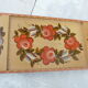 Russian tray in vintage painted wood