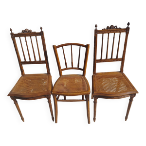 chaises vintages cannees