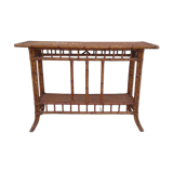 Rattan console