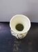 Old vase h becquet ceramic décor flowers made in belgium vintage