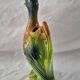 Old barbotine jug Saint Clément Mallard Duck A027
