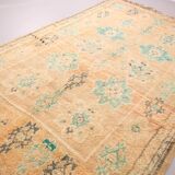 Large Vintage Boujaad Rug 207 x 325 cm - Peach Moroccan rug - Berber Rug