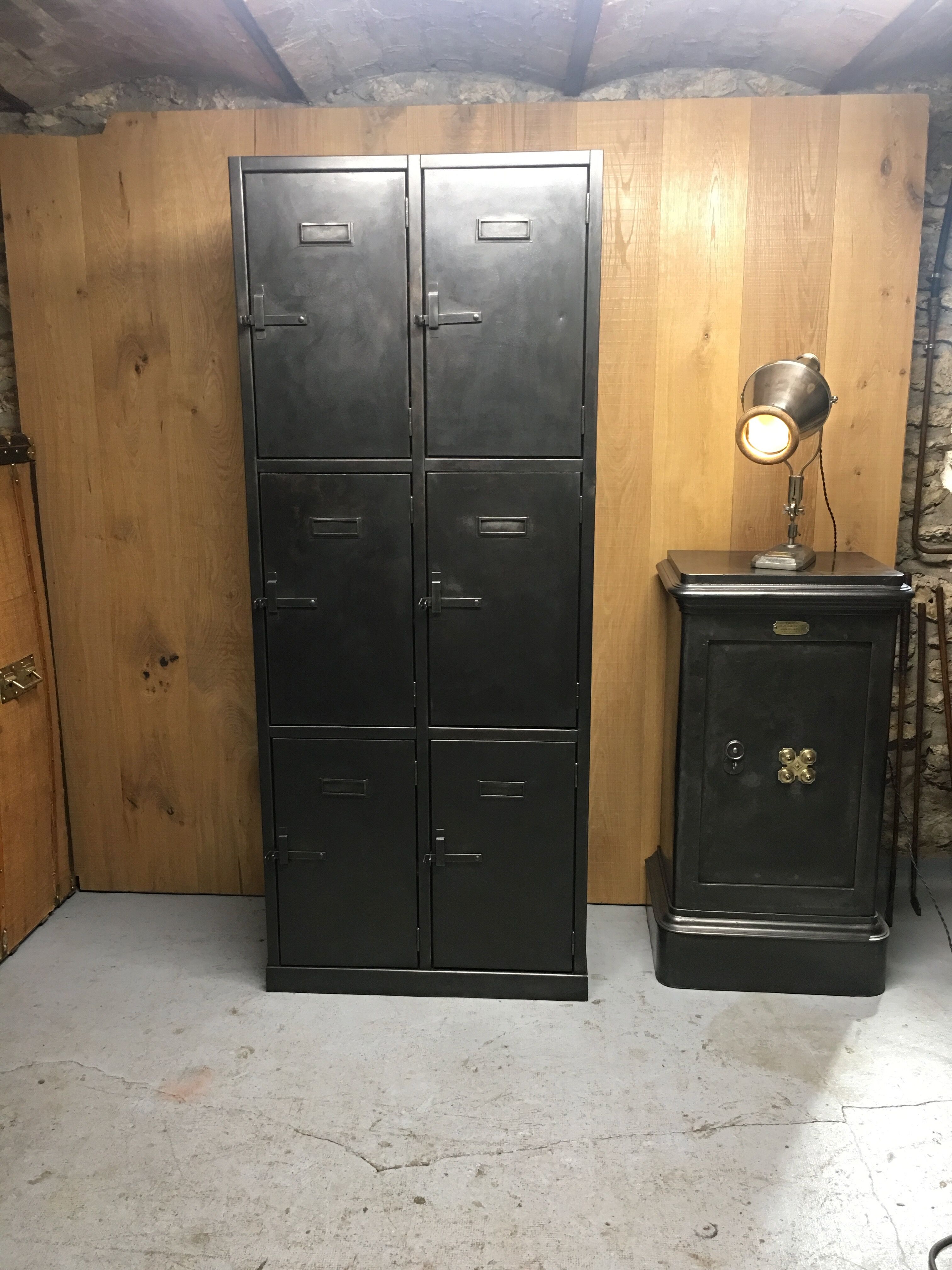 Industrial garage cabinet 1950