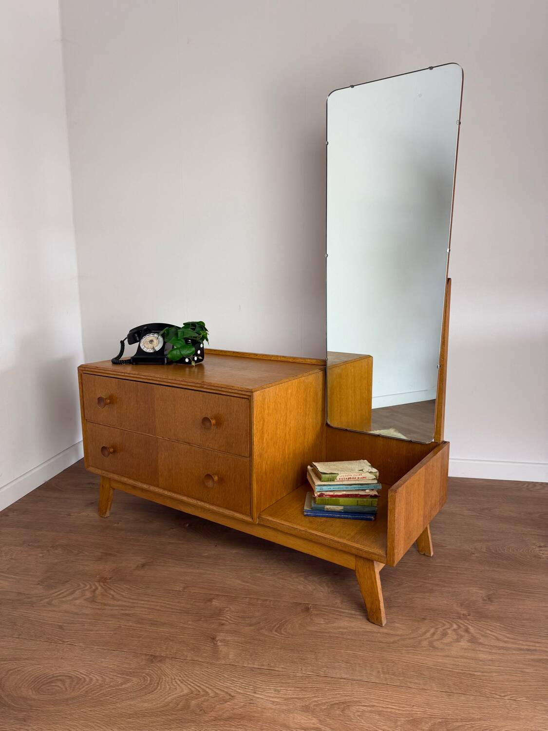Meuble d’entrée vintage Meredew – années 50/60