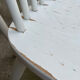 Série de 4 chaises vintage en bois massif style Scandinave