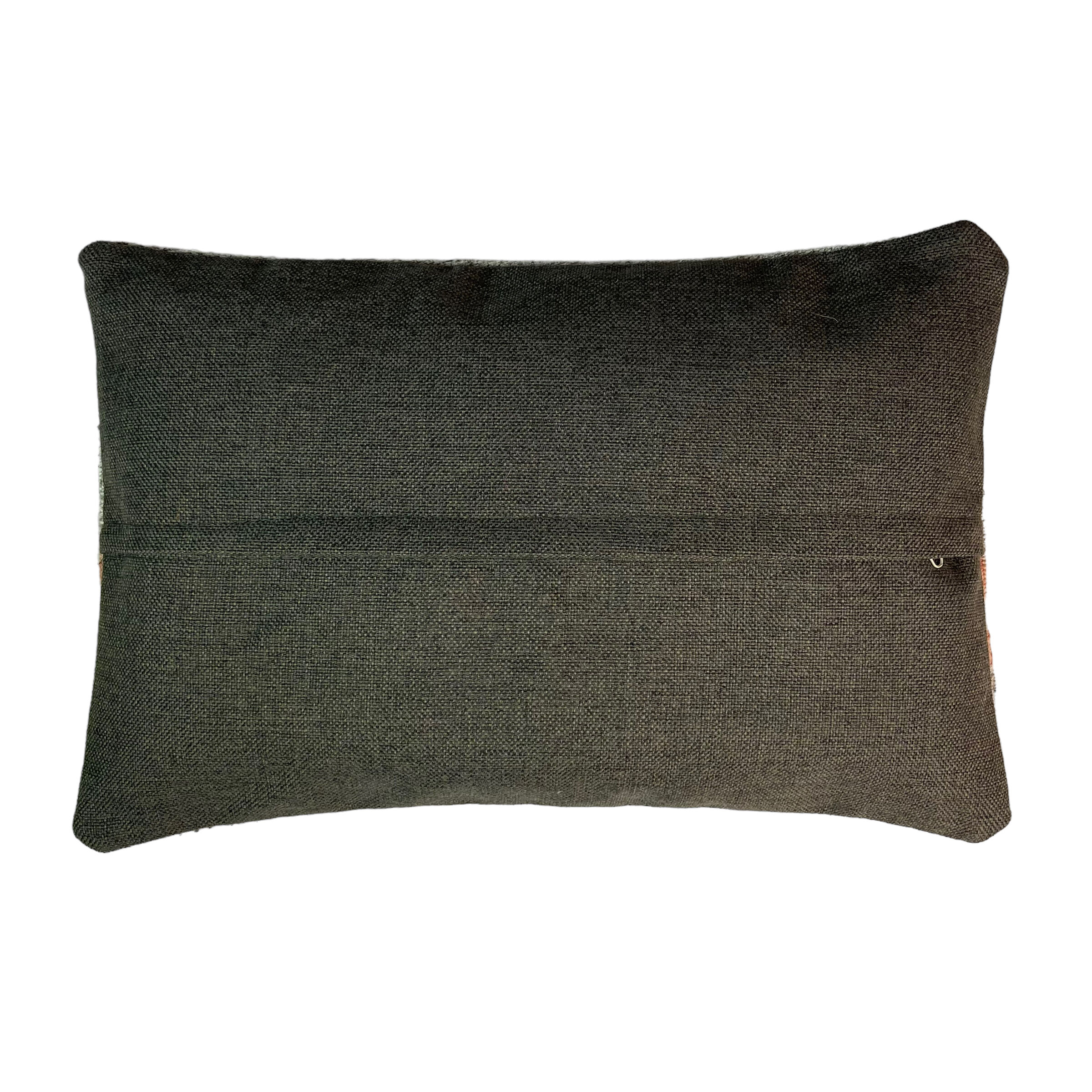 Vintage turkish handmade cushion cover , 30 x 50 cm