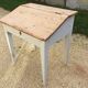 Small old fir slope desk