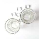 Set of 2 Vintage Large Italian Water Glasses / Italy / 1960s