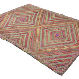 Anatolian handmade kilim rug 280 cm x 194 cm