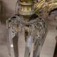 Paire d'Importants Grands Bougeoirs à Six Lumières En Bronze
