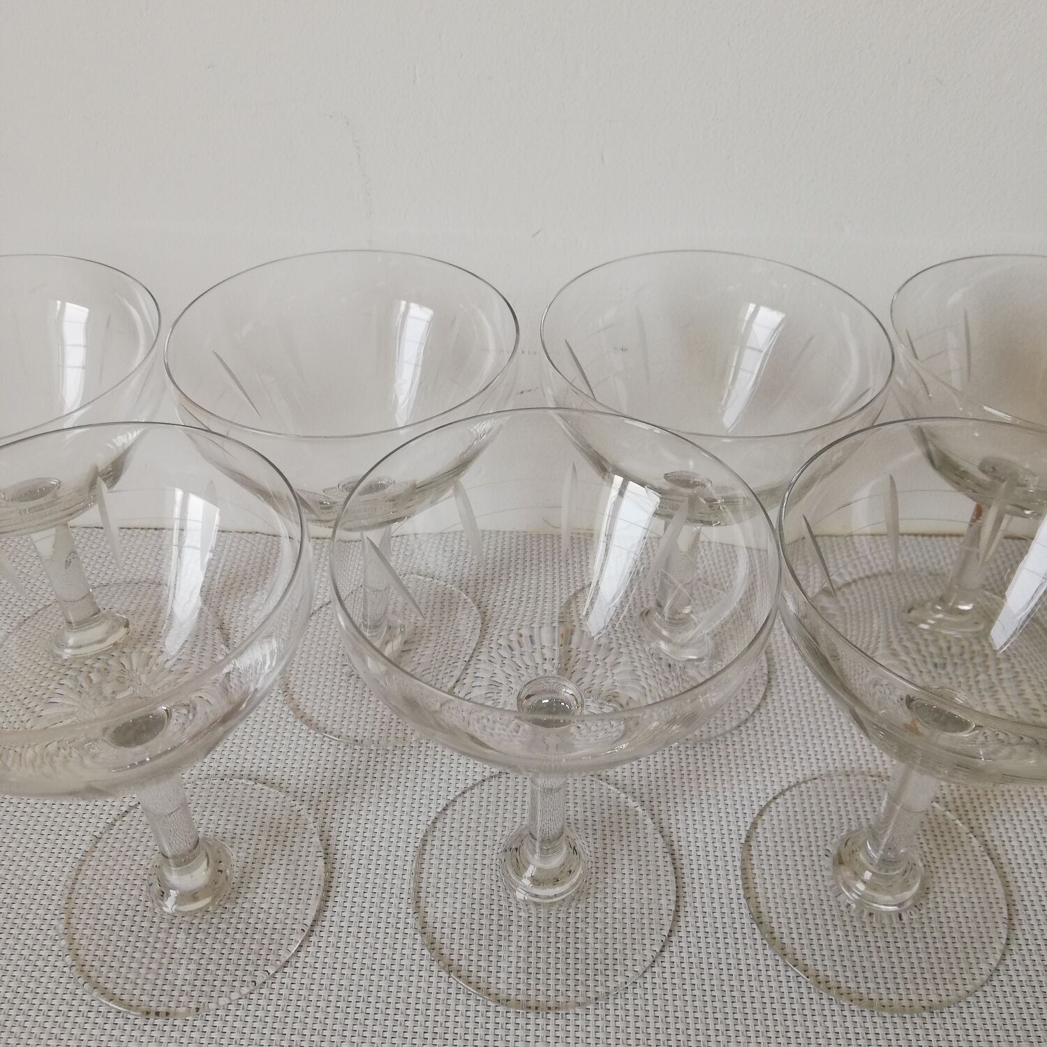 Champagne glasses