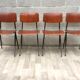 Set of 4 design chairs 60s Marko Spintoel by Kooistra