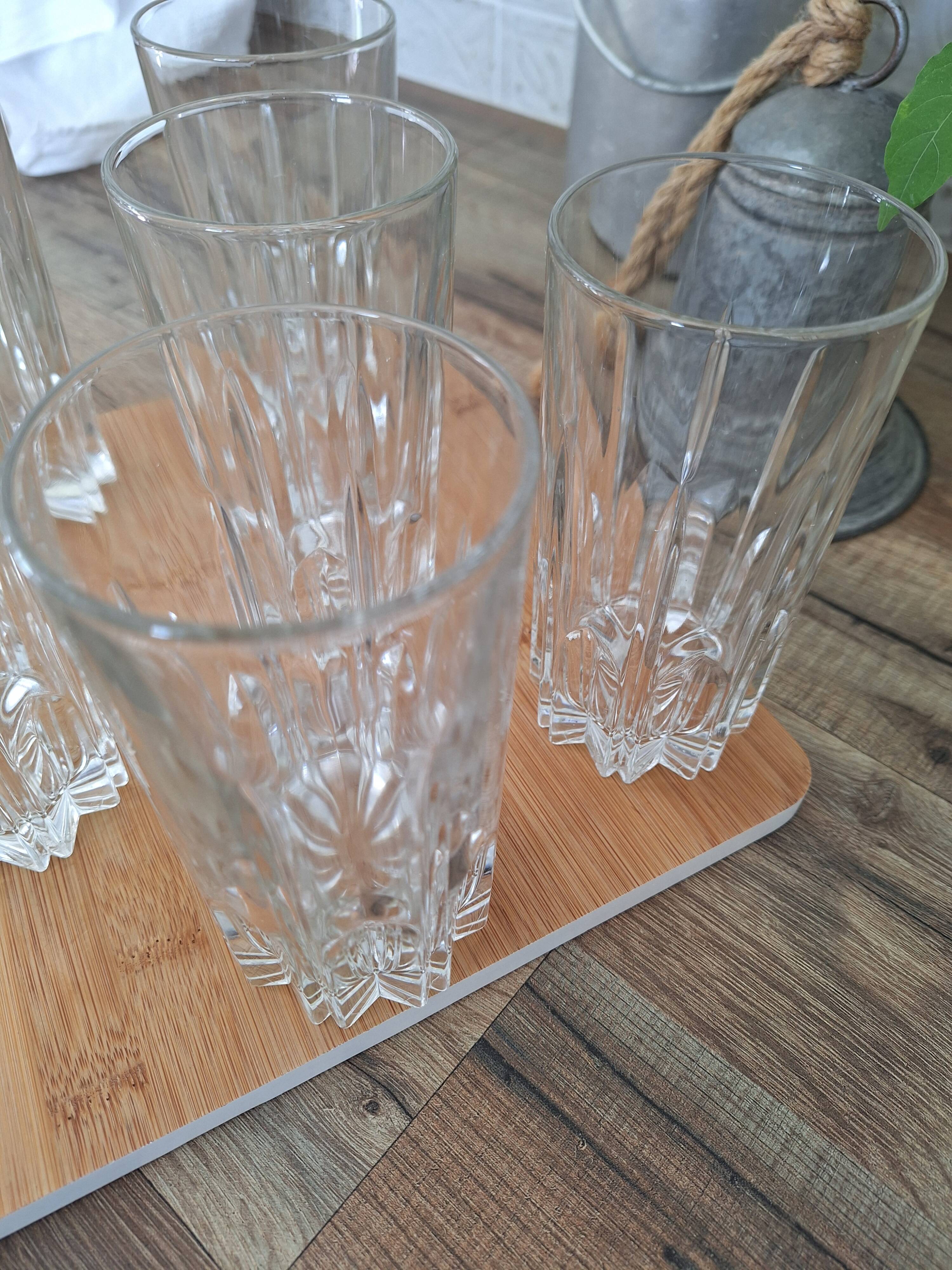 Italian aperitif or water glasses from the 1980s.