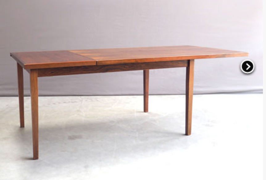 Table en palissandre années 60