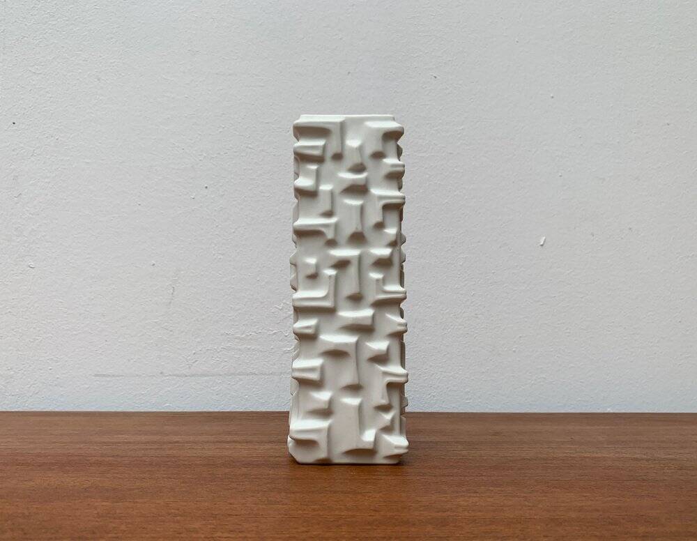 German brutalist vase by Bareuther Waldsassen, 1960s