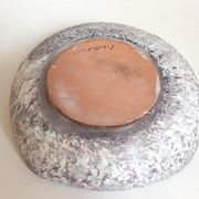 Vide poche en céramique motifs rupestres années 60