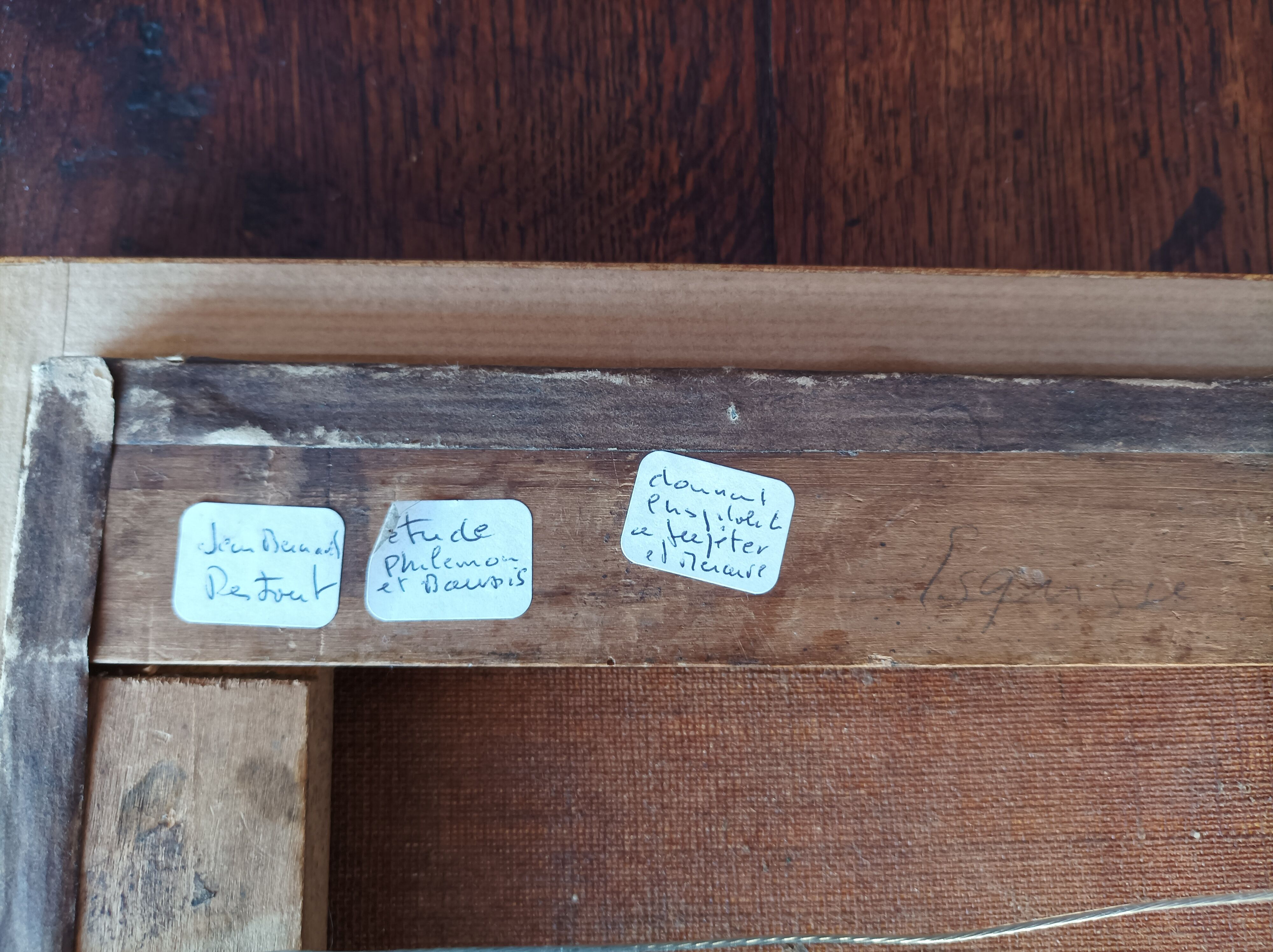 French school after Jean-Bernard Restout copy late eighteenth