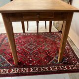 Old oak table with drawers
