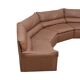 Sofa modular Queening modernist of Saporiti 1960