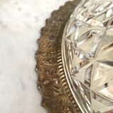 Early 20th century crystal ceiling light