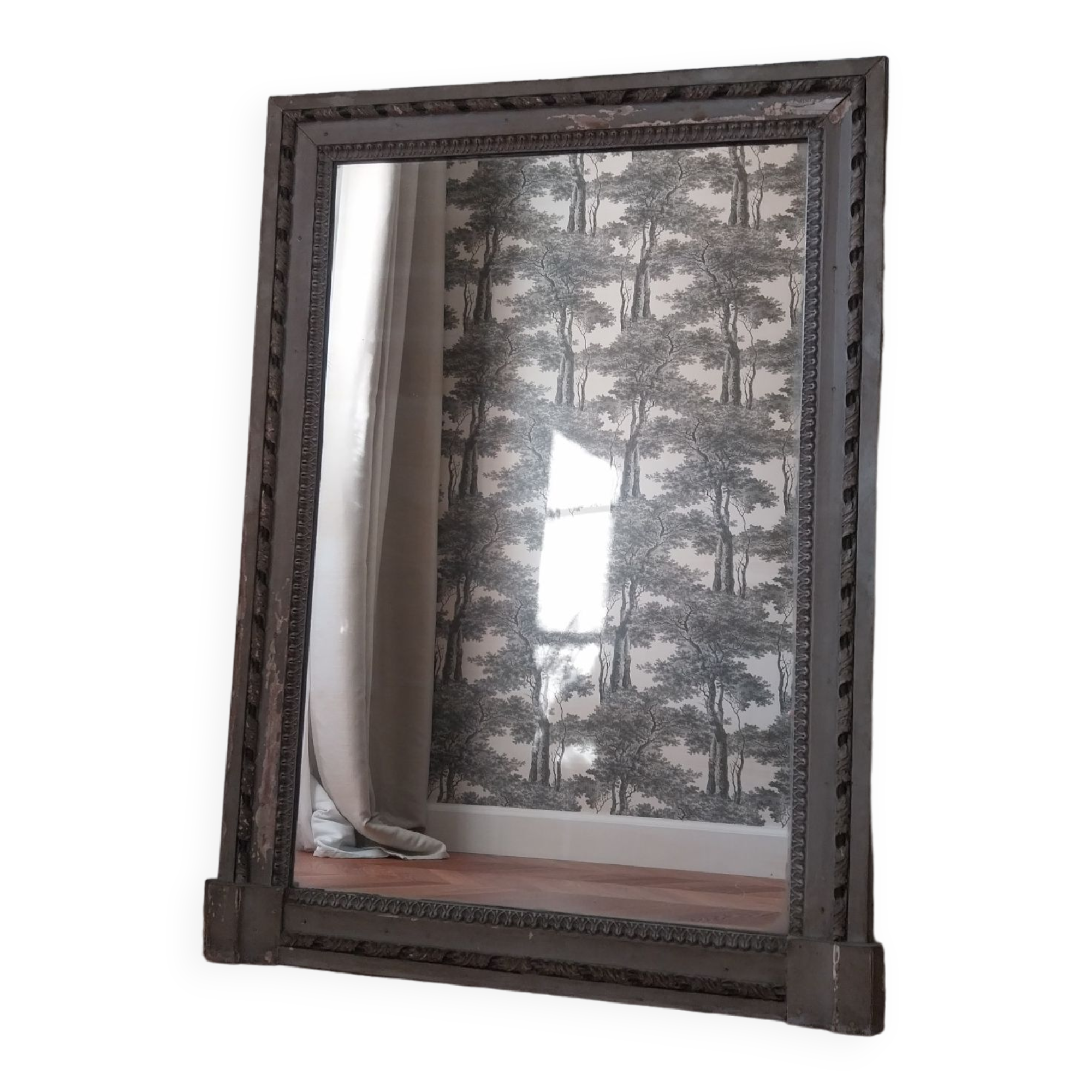 Mirror trumeau, Louis XVI style, nineteenth