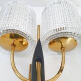 Pair of vintage Arlus wall lights 1950
