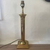 40cm vintage brass column lamp