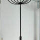 Large brutalist candelabrum in wrought iron