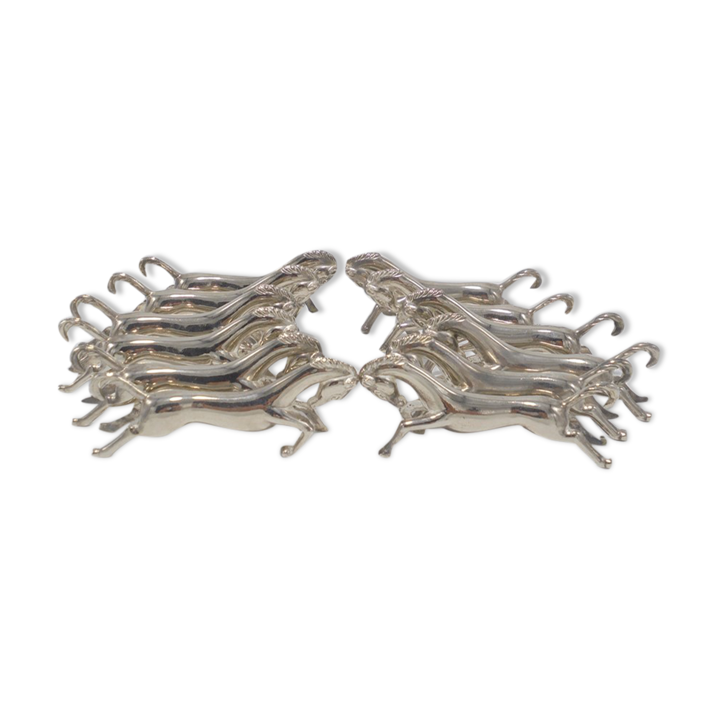 Set of 12 covered holders