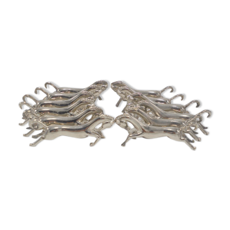 Set of 12 covered holders