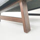 Set of two Dutch design lounge chairs with wenge feet